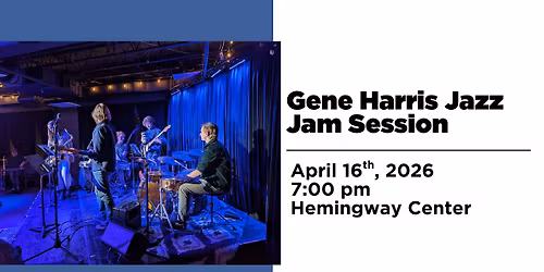 Gene Harris Jazz Jam Session