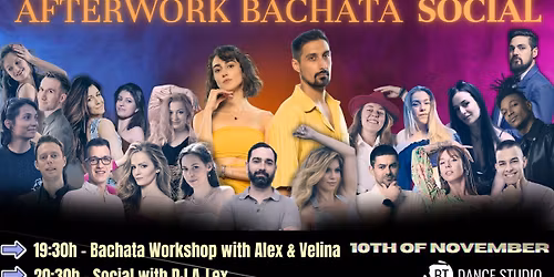 AfterWork Bachata Social + Workshop with Alex & Veli