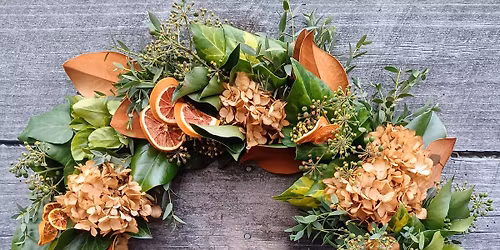 Wreath Workshop at Radford Coffee Company