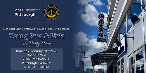 Young Pros & Pints: A Happy Hour hosted by AMA & PYP