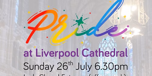 Pride at Liverpool Cathedral