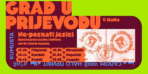 Grad u prijevodu: Jezi\u010dne radionice