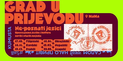 Grad u prijevodu Jezične radionice