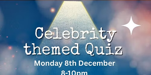 Celebrity Themed Quiz