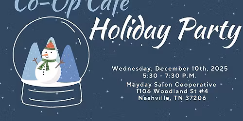 Co-Op Cafe Holiday Party