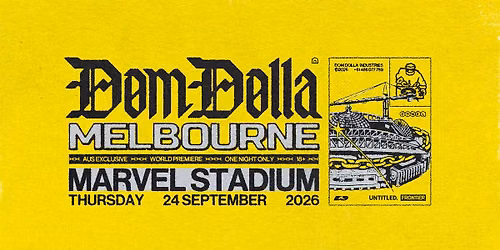 Dom Dolla at Marvel Stadium, Melbourne (18+)
