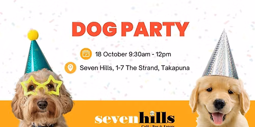 Dog Party at Seven Hills Cafe