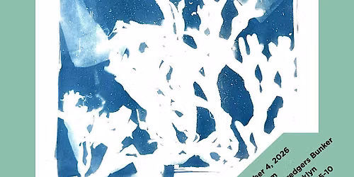 Cyanotype workshop with Brian Ellis and the Gowanus Dredgers