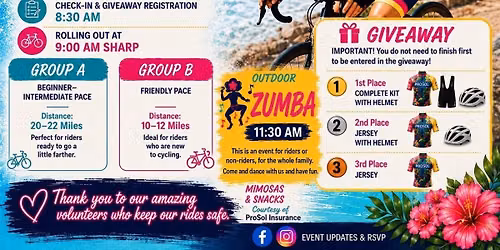 BEGINNER\u2019S RIDE #3 OF 4 by: Pro-Sol Insurance Agency 
