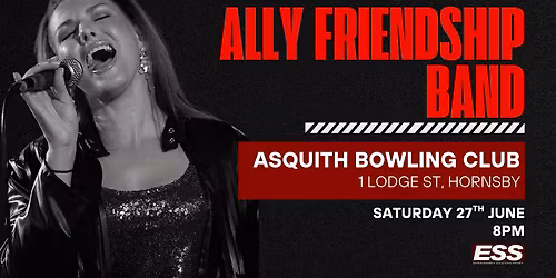Ally Friendship Band at Asquith Bowling Club