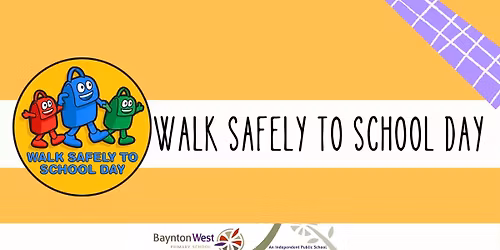 National Walk Safely to School Day