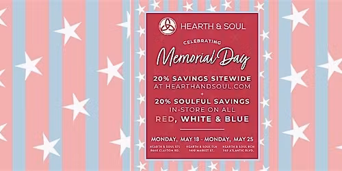 Memorial Day Savings