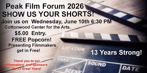 Peak Film Forum June 2026