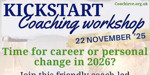 KICKSTART Coaching workshop