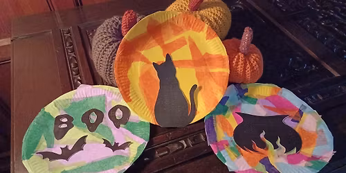 Halloween crafts and spooky stories