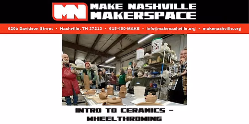 Intro to Ceramics \u2013 Wheel Throwing