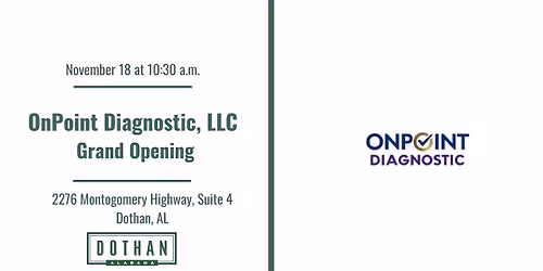 Ribbon Cutting: OnPoint Diagnostic, LLC
