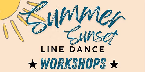 Summer Sunset Line Dance Workshop