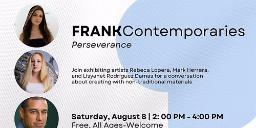 Artists Conversation at The Frank.