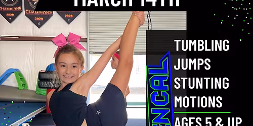 Cen Cal Free Cheer Clinic