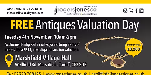 FREE Valuation Day - Marshfield Village Hall