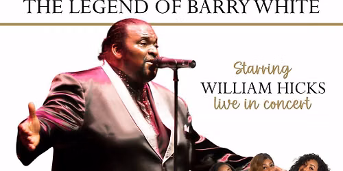 Let The Music Play: THE LEGEND OF BARRY WHITE