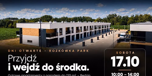 Dni otwarte w Rozk\u00f3wka Park - wejd\u017a do gotowych apartament\u00f3w