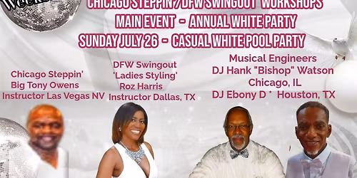 DBJ Productions Annual White Party Weekend!