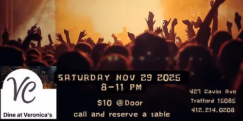 Dine at Veronica's presents Dystopia after Thanksgiving bash