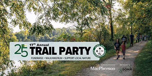 17th Annual Trail Party: Walk, Hike or Run for Nature with rare