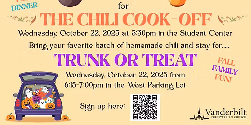 Chili Cook-Off and Trunk or Treat