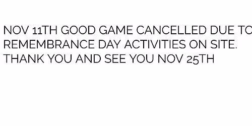 Good Game Board gaming @ The Eagles Club 