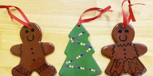 Family Clay Ornament Making 11\/15