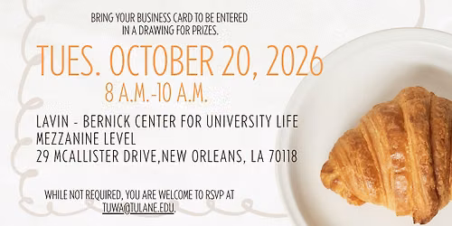 2026 Breakfast and Business Cards