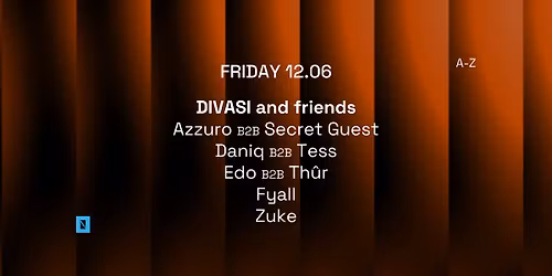 TOFFLER Presents DIVASI and friends