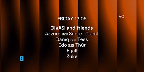 TOFFLER Presents DIVASI and friends
