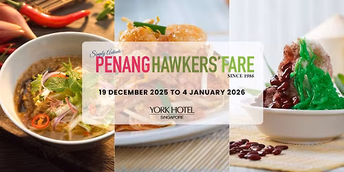 PENANG HAWKERS' FARE DECEMBER 2025