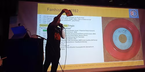 WGT 2026 Depeche Mode Fan +DJ Vortrag Lesung Erlebnisse DJ Lo-Renz Ballsaal Leizpig \/ Markkleeberg