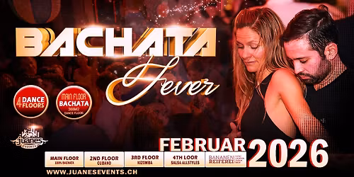 \ud83d\udd25 BACHATA FEVER \ud83d\udd25 2026 Top DJs - Workshops - Shows Bananenreiferei (4 Floors)