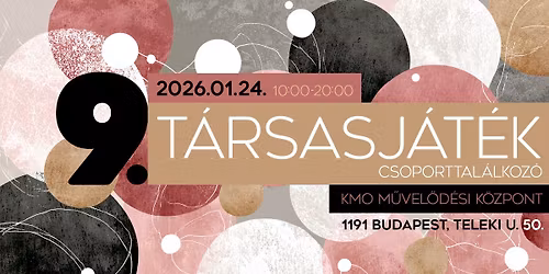 9. T\u00e1rsasj\u00e1t\u00e9k Csoporttal\u00e1lkoz\u00f3
