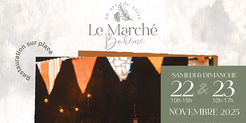 Le Marché Bohème - édition d'automne 2025