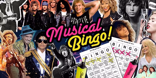 MUSICAL BINGO @ Gav's