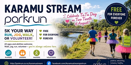 Karamu Stream parkrun TuTu Event