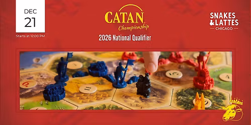 CATAN Championship Qualifier - Snakes & Lattes Chicago US