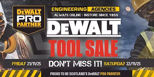 DeWalt Tool Sale Nov 2025