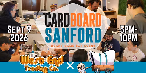 Cardboard Sanford - Board Games in Sanford