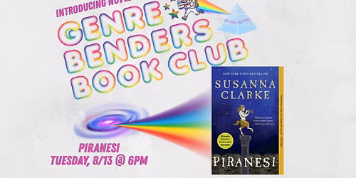 Genre Benders Book Club: PIRANESI by Susanna Clark