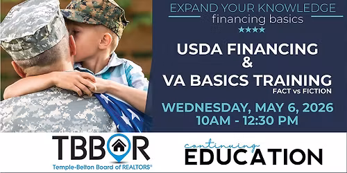 USDA, VA Basics and Lunch!