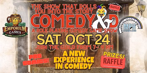 Comedy&D: Live Comedy and Audience Games at Emporium Games