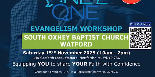 CfaN One2One Workshop - South Oxhey